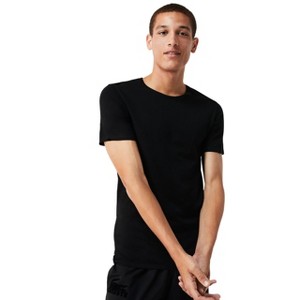 Lacoste Men's 3-Pack Cotton Crew Neck Slim Fit Undershirts - 1 of 4