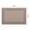 REGALWOVEN Kitchen Dining Table Decoration Washable Heat Resistant Wipeable PVC Placemats 8 Pcs - 4 of 4