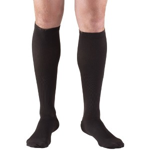 Truform Compression Socks, 15-20 mmHg, Men's Dress Socks, Knee High Over Calf Length - 1 of 4