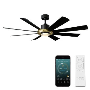 Modern Forms Renegade 8-Blade LED Smart Ceiling Fan - 1 of 4