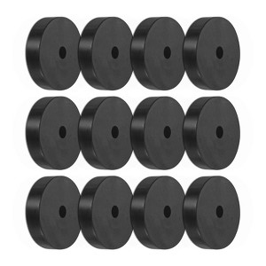 Unique Bargains Mechanical Anti-Vibration Durable Multipurpose Rubber Isolation Washers Black - 1 of 4