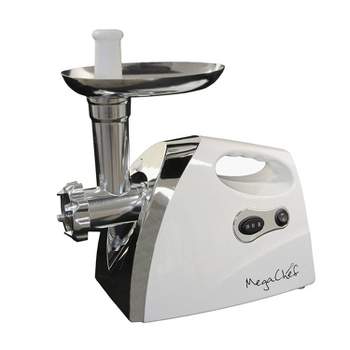 Megachef Automatic Meat Grinder - White
