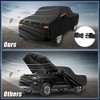 Unique Bargains Aluminum Film Outdoor Full Car Cover Black - 4 of 4