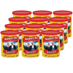 Newman's Own Organics Raisins - Case of 12/15 oz - 1 of 4