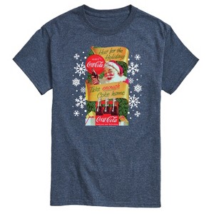 Men's - Coca Cola - Host the Holidays Short Sleeve Graphic T-Shirt - 1 of 4