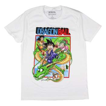 Dragon Ball Men's Original Series Young Goku And Friends Anime T-Shirt Adult
