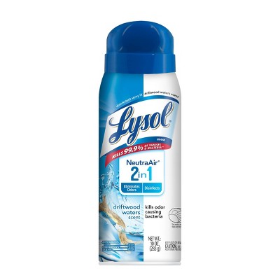 Lysol Disinfectant Spray 2-in-1 - Driftwood Waters - 10oz