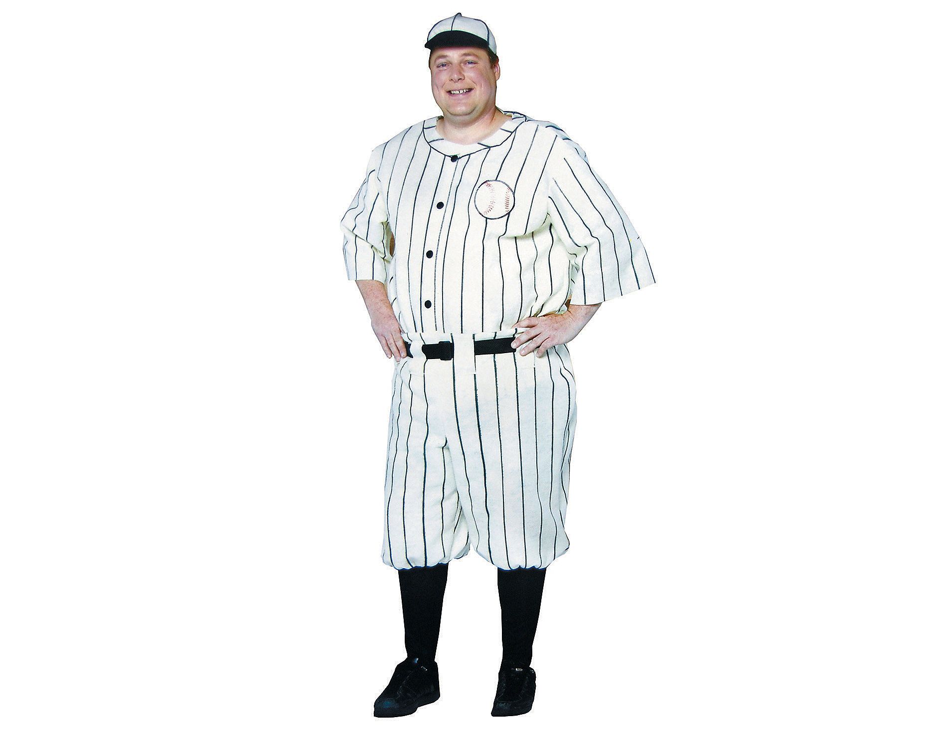 Imposta Costumes Men's Plus Size Old Tyme Baseball Player Costume