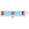 Big Dot of Happiness Fired Up Fire Truck - Petite Firefighter Firetruck Baby Shower or Birthday Party Paper Table Runner - 12 x 60 inches - 3 of 4