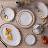 Noritake Crestwood Gold 50-Piece Dinner Dinnerware Set, Service for 8 plus Serving Pieces - 2 of 4
