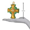 Old World Christmas Blown Glass Ornament for Christmas Tree, Trinity Cross - 3 of 3