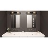 Quoizel Lighting Leighton 2 - Light Vanity in  Matte Black - 4 of 4