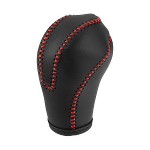Unique Bargains Car Faux Leather Gear Shift Knob Cover for Infiniti QX50 QX70 2014-2016 - 1 of 4