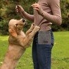 Unique Bargains Portable Dog Treat Pouch Gray 1 Pc - 2 of 4