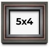 PosterPalooza | Photo Size Shadow Box 1.75" Deep Brown Frame - UV Acrylic, Backing, Hanging Hardware - 2 of 4