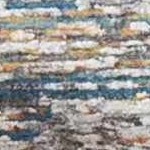 charcoal, blue, orange, mustard, ice blue, medium gray