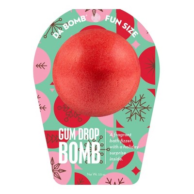 Da Bomb Bath Fizzers Gum Drop Fun Size Bath Bomb - 3.5oz