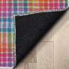 Crayola Multi Plaid Multicolor Area Rug by Well Woven - image 4 of 4