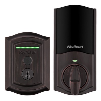 Venetian Bronze Wi-Fi Electronic Deadbolt with Touchscreen