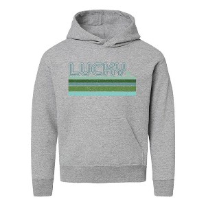 The Juniper Shop Retro Lucky Stripes Youth Graphic Hoodie - 1 of 4