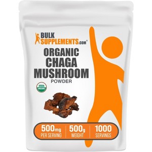 BulkSupplments Organic Chaga Mushroom Powder - 1 of 4