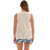 Just Love Womens Tank & Short Cute Pajama Set - Ribbed PJ Sets Sleepwear Loungewear - 3 of 3