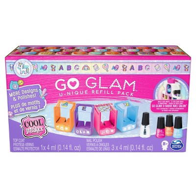  Cool Maker, GO Glam U-nique Nail Salon with Portable Stamper, 5  Design Pods and Dryer, Nail Kit Kids Toys for Ages 8 and up : Beauty &  Personal Care