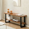 MH London Amber 22.5" Mango Wood Media Unit - 2 of 4