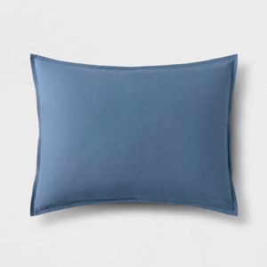 Light Blue Solid Sham (Standard) - Made By Design