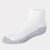 Hanes Boys' 12pk Cushioned Ankle Socks - image 4 of 4