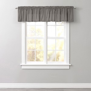 BrylaneHome Poly Cotton Canvas Rod-Pocket Valance - 1 of 1