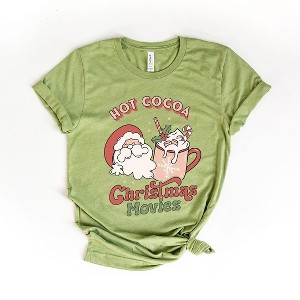 Simply Sage Market Retro Hot Cocoa Christmas Movies Short Sleeve Tee - 1 of 4