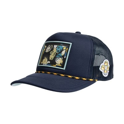 Cowboy Bebop Character Window Navy Men's Foam Trucker Hat