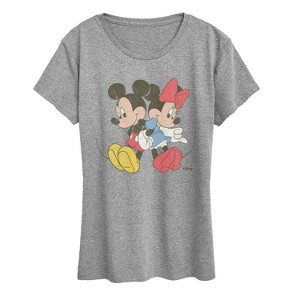 Women's - Disney - Back To Back Short Sleeve Graphic T-Shirt - 1 of 4