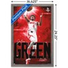 Trends International NBA Houston Rockets - Jalen Green 23 Framed Wall Poster Prints - 3 of 4