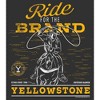 Men's Yellowstone Dutton Ranch Cowboy Ride For The Brand T-Shirt - 2 of 4