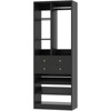 Aheaplus Closet Organizer System with Drawers and Adjustable Shelves, Freestanding Walk-in Wooden Closet - 2 of 4
