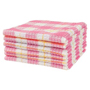Unique Bargains Reusable Absorbent Cotton Clean Cloths 14" x 16" - 1 of 4