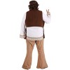 HalloweenCostumes.com Men's Plus Size Woodstock Hipster Costume - 4 of 4