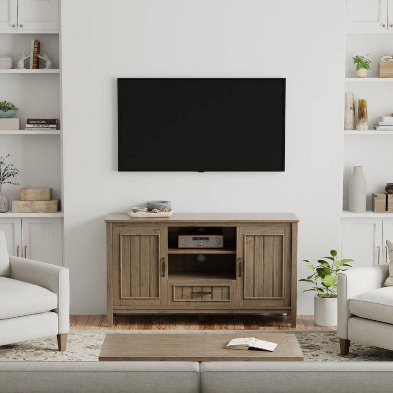Rowan TV Stand for TVs up to 60&#34; Smoky Brown - Wyndenhall, 3 of 12