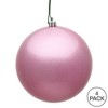 Vickerman Pink Ball Ornament - 3 of 4
