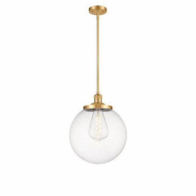 Innovations Lighting Beacon 1 - Light Pendant in  Satin Gold