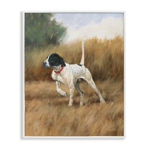 Stupell Industries Pointer Dog in Field, 16" x 20" - 1 of 4