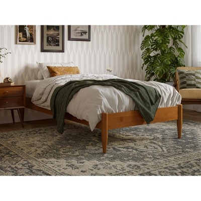 AFI Furnishings Pasadena 14 in Twin XL Platform Bed Frame in Light Toffee