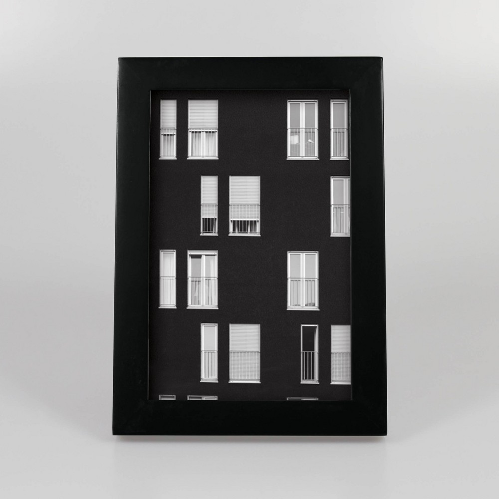 Photos - Photo Frame / Album 4" x 6" Thin Single Picture Frame Black - Threshold™