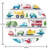 Creative Converting Transportation Time City Life Tableware and Decor Set 28ct - 2 of 4