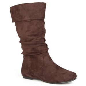 Journee Collection Womens Shelley-3 Round Toe Mid Calf Boots - 1 of 4