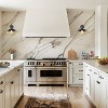 LNC Pict 10.2-in W 1-Lights Matte Black Bell Dome Farmhouse  Wall Lights - 4 of 4