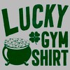 Men's Lost Gods St. Patrick's Day Lucky Gym Shirt Distressed Tank Top - 2 of 4