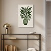 Art Remedy Green Vase II Minimalistic Botanical and Floral Art Prints Unframed - 2 of 4